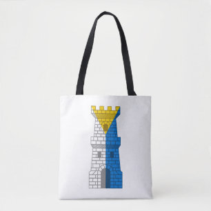 Bolsa Tote SCA Wastehold Populace Crachá tossaco