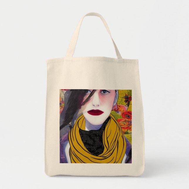 Bolsa Tote Scarf Tote Bag (Frente)