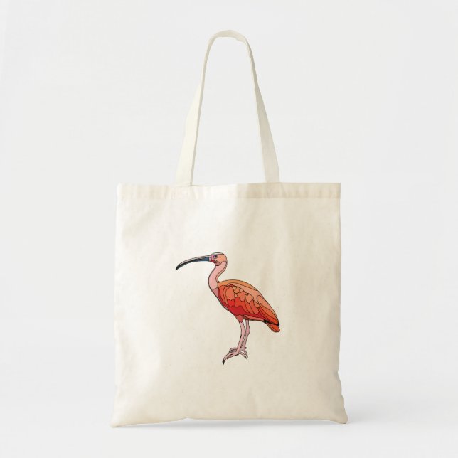 Bolsa Tote Scarlet Ibis Bird (Frente)