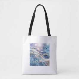 Bolsa Tote Scars Into Scars - Resilience Affirmation Art