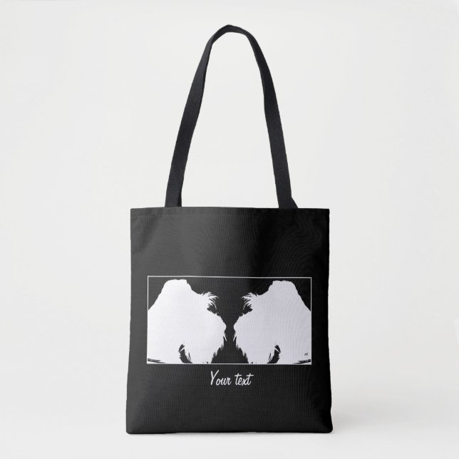 Bolsa Tote Schnauzer (Frente)
