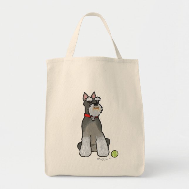 BOLSA TOTE SCHNAUZER (Frente)