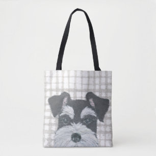 Bolsa Tote Schnauzer, moderno