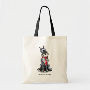 Bolsa Tote Schnauzer todo o negócio personalizado