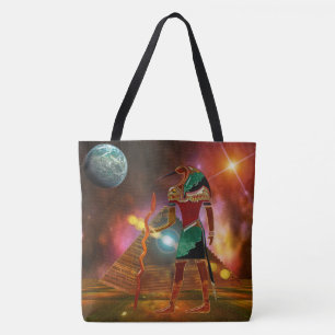 Bolsa Tote Scifi antigo do egípcio dos segredos THOTH 3D