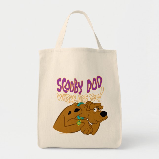 Bolsa Tote Scooby-Doo Assustado (Frente)