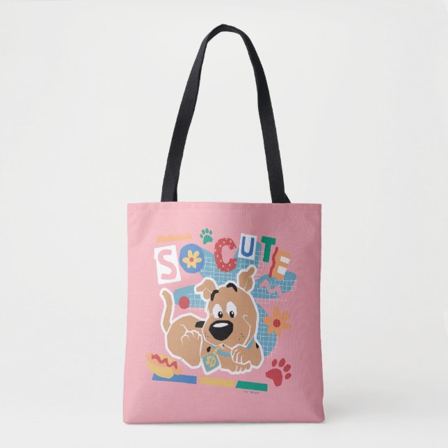 Bolsa Tote Scooby-Doo | Bebê Scooby-Doo Tão Bonito (Frente)
