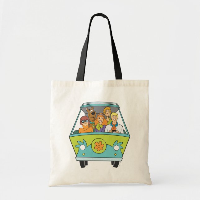 Bolsa Tote Scooby-Doo e a Máquina Misteriosa Gang (Frente)