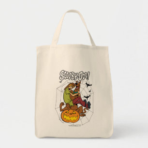 Bolsa Tote Scooby-Doo e susto desgrenhado do Dia das Bruxas