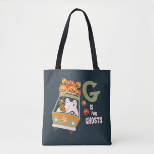 Bolsa Tote Scooby-Doo   G é para Fantasmas