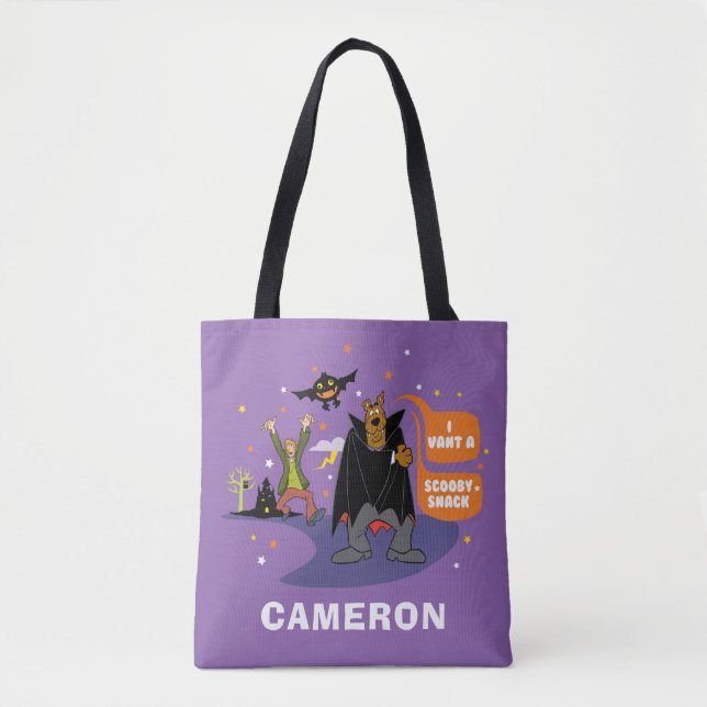 Bolsa Tote Scooby-Doo | I Vant a Scooby Snack (Frente)