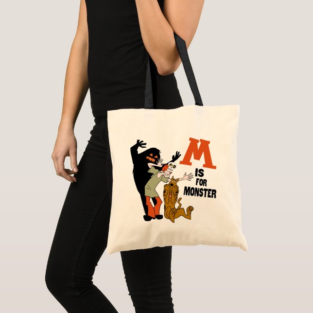 Bolsa Tote Scooby-Doo | M é destinado ao Monster (Frente (produto))