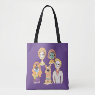 Bolsa Tote Scooby-Doo Nossos Máscaras De Halloween