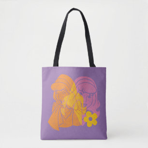 Bolsa Tote Scooby-Doo Retrato de Flor Daphne