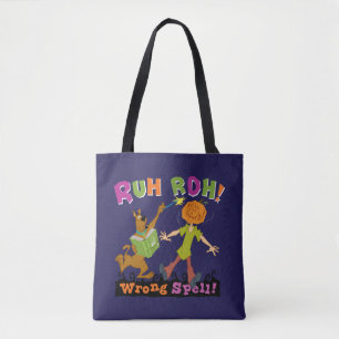 Bolsa Tote Scooby-Doo   Ruh Roh! Ortografia Errada!