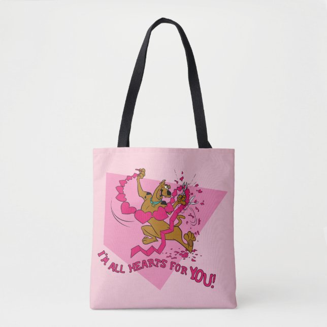 Bolsa Tote Scooby-Doo - Sou todo coração para você (Frente)