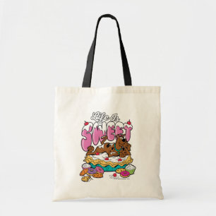 Bolsa Tote Scooby-Doo "vida é doce "