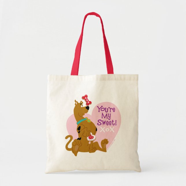 Bolsa Tote Scooby-Doo - Você é meu doce (Frente)