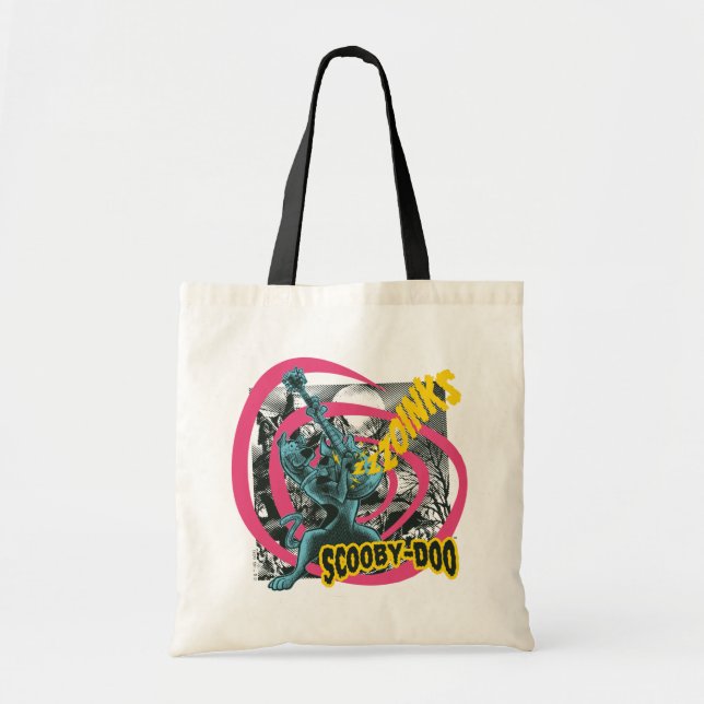 Bolsa Tote Scooby-Doo Zoinks Punk Guitar Graphic (Frente)
