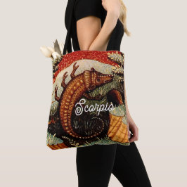 Bolsa Tote Scorpio - Sinal Escorpião Zodíaco Aniversário