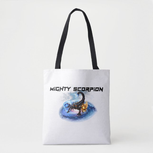 BOLSA TOTE SCORPION OF THE COSMIC ARCANE (Frente)