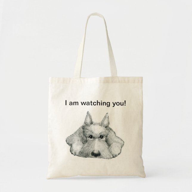 Bolsa Tote Scottie Dog Tote Bag (Frente)