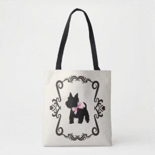 Bolsa Tote Scottie Silhouette