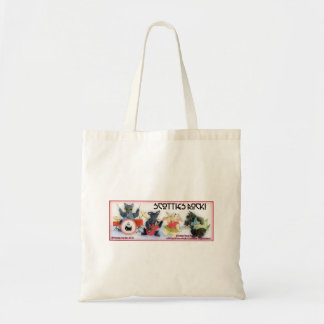 Bolsa Tote Scotties Rock Foundation; fofa e útil.