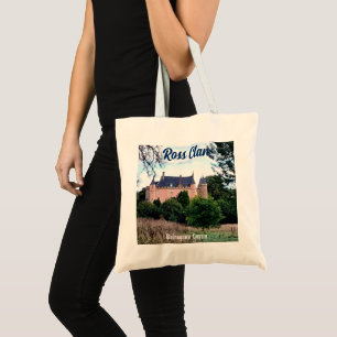 Bolsa Tote Scottish Ross Clan Balnagown Castle Tote Bag
