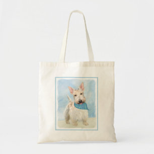 Bolsa Tote Scottish Terrier Wheaten Dog Painting