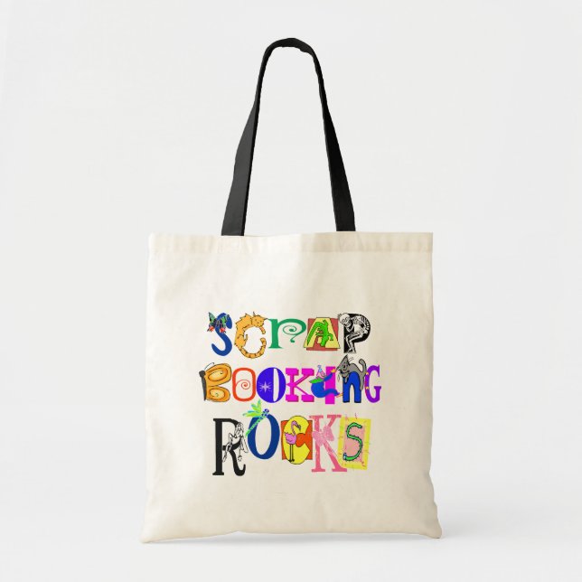 Bolsa Tote Scrapbooking Tote Bag (Frente)