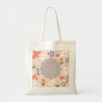 Bolsa Tote Scripture Tote Bag Salm 126:3 KJV