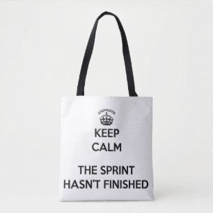 Bolsa Tote Scrum Mestre Mantenha Calma, o Sprint ainda não te