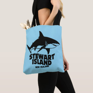 Bolsa Tote Scuba Merge Com Tubarões - Ilha Stewart