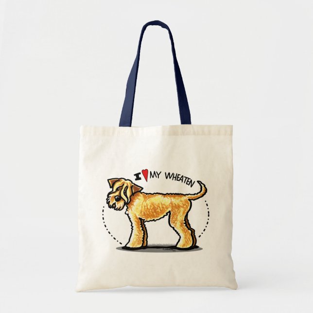 Bolsa Tote SCWT Wheaten Terrier Lover (Frente)