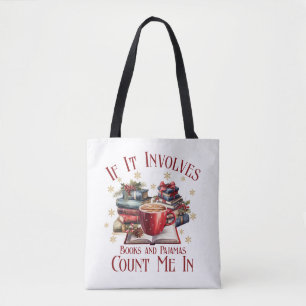 Bolsa Tote Se Envolve Livros e Pijamas, Conte Comigo