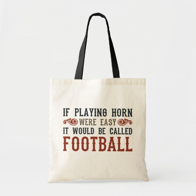 Bolsa Tote Se Jogar Corno Fácil (Frente)