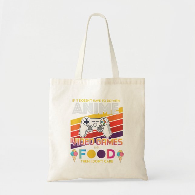 Bolsa Tote Se não tem a ver com o vídeo animado (Frente)