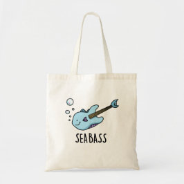 Bolsa Tote Sea Bass Funny Bass Guitarra