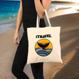 Bolsa Tote Sea Breeze Ocean Escape Adventure Ecológica