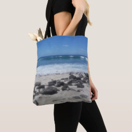 Bolsa Tote Sea Foam Ocean Lava Beach