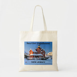 Bolsa Tote Sea Girt Lighthouse, Nova Jersey Tote Bag