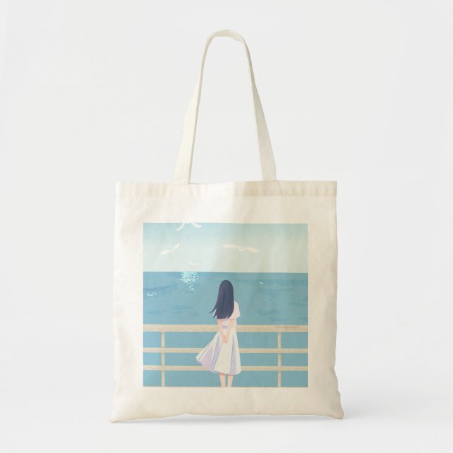 Bolsa Tote Sea of Stillness (Girl Version) (Frente)