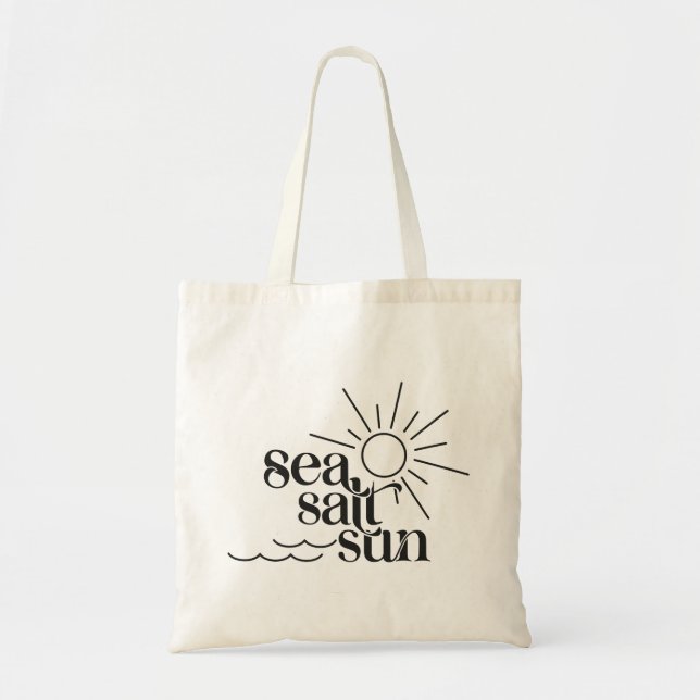 Bolsa Tote Sea Salt Sun (Frente)