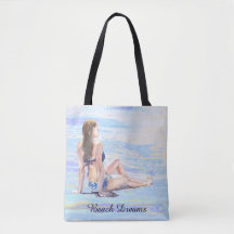 *~* Sea Shore Beach Woman Sun bathe AR29