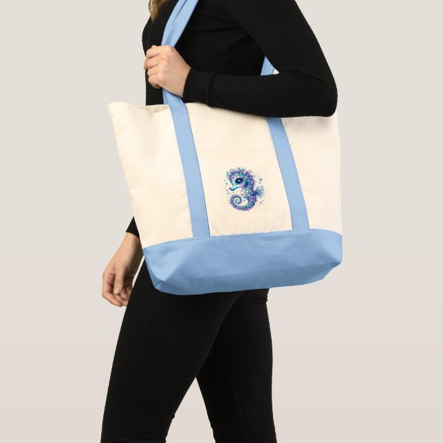 Bolsa Tote Seahorse Jumbo Tote Bag (Frente (produto))