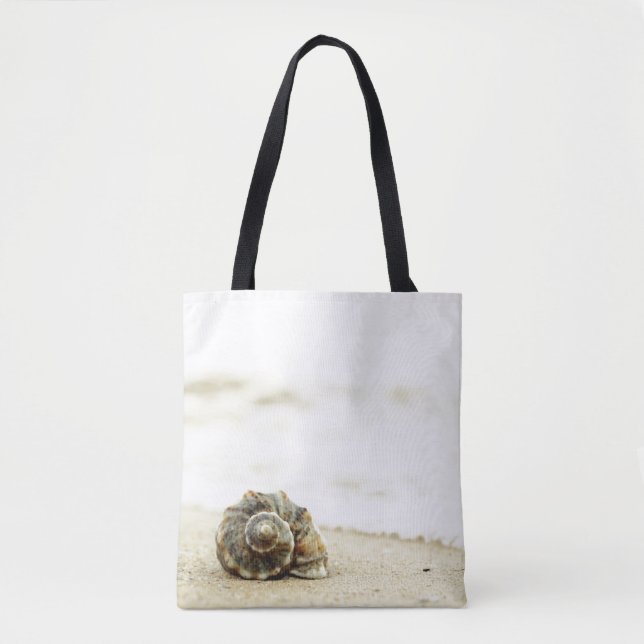 Bolsa Tote Seashell apenas na praia (Frente)