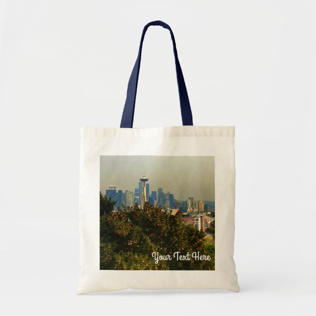 Bolsa Tote Seattle Skyline nº 1 Tote Bag (Frente)