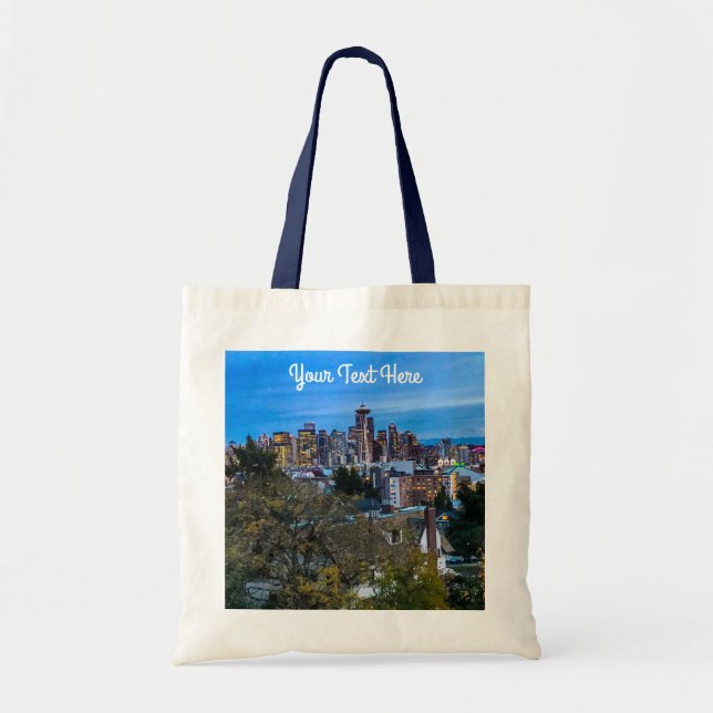 Bolsa Tote Seattle Skyline nº 7 Tote Bag (Frente)