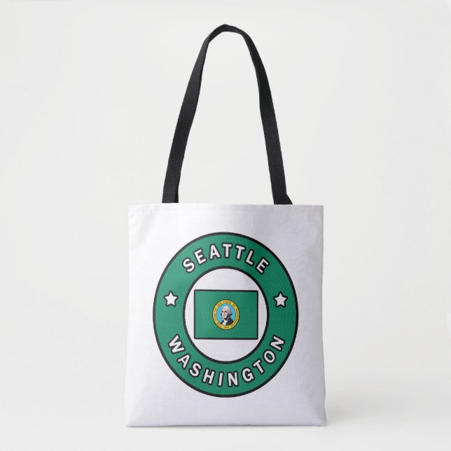 Bolsa Tote Seattle Washington (Frente)